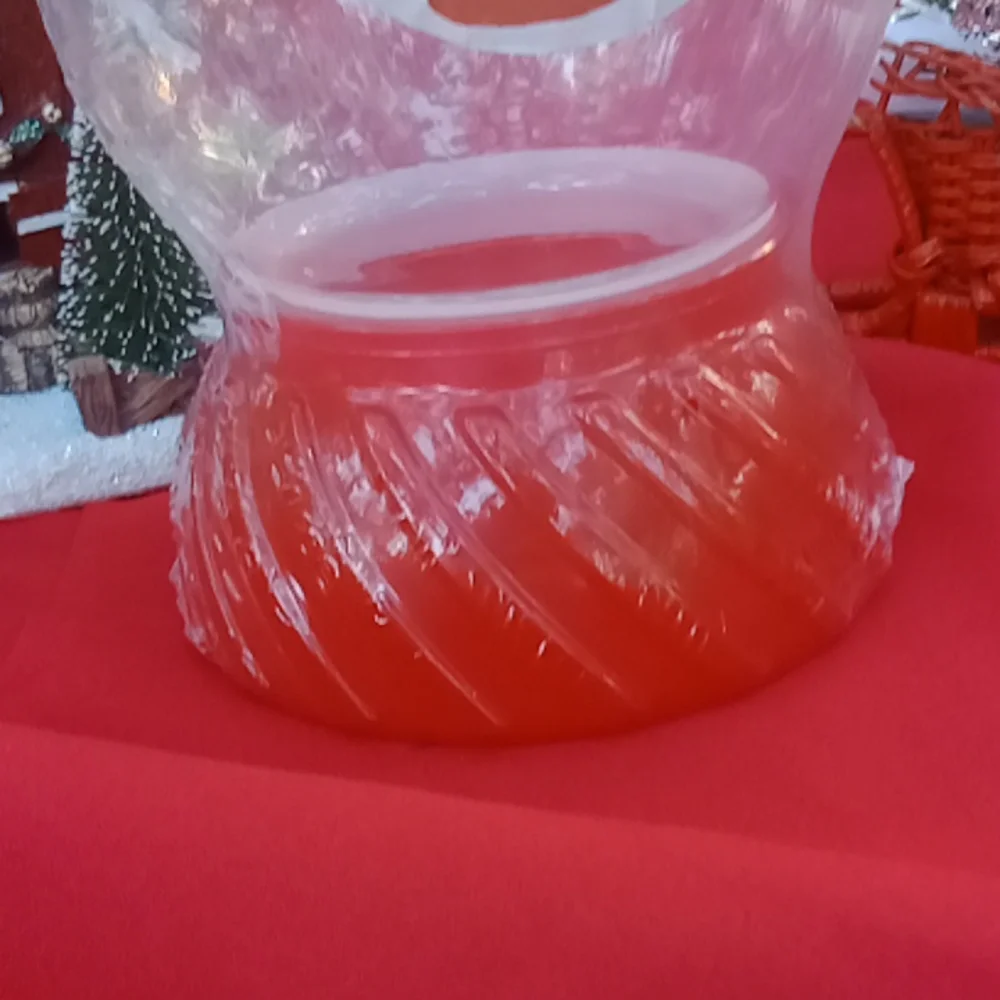 New!! Target Bullseyes Playground fill your own snow globe glass WHITE/RED b…